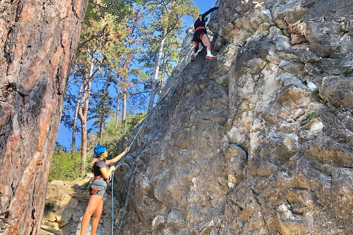 Prague Rock Climbing and Abseiling Extreme Sports Experience 
